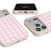 image:imageCasely iPhone 17 Pro Max Case  Citrus Stripes  Poolside Print  Align SoftTouch Flexible Bumper Case  Compatible with MagSafeSunday Best  Pink Plaid