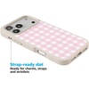 image:imageCasely iPhone 17 Pro Max Case  Citrus Stripes  Poolside Print  Align SoftTouch Flexible Bumper Case  Compatible with MagSafeSunday Best  Pink Plaid