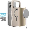 image:imageCasely iPhone 17 Pro Max Case  Citrus Stripes  Poolside Print  Align SoftTouch Flexible Bumper Case  Compatible with MagSafeSunday Best  Summer Stripes