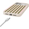 image:imageCasely iPhone 17 Pro Max Case  Citrus Stripes  Poolside Print  Align SoftTouch Flexible Bumper Case  Compatible with MagSafeSunday Best  Summer Stripes
