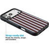 image:imageCasely iPhone 17 Pro Max Case  Citrus Stripes  Poolside Print  Align SoftTouch Flexible Bumper Case  Compatible with MagSafeSunday in Brooklyn  Blue Stripes