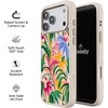 image:imageCasely iPhone 17 Pro Max Case  Citrus Stripes  Poolside Print  Align SoftTouch Flexible Bumper Case  Compatible with MagSafeSunshine Jungle  Poolside Print
