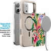 image:imageCasely iPhone 17 Pro Max Case  Citrus Stripes  Poolside Print  Align SoftTouch Flexible Bumper Case  Compatible with MagSafeSunshine Jungle  Poolside Print