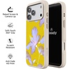 image:imageCasely iPhone 17 Pro Max Case  Citrus Stripes  Poolside Print  Align SoftTouch Flexible Bumper Case  Compatible with MagSafeSunwashed Painted Floral  Hibiscus Haze