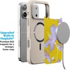 image:imageCasely iPhone 17 Pro Max Case  Citrus Stripes  Poolside Print  Align SoftTouch Flexible Bumper Case  Compatible with MagSafeSunwashed Painted Floral  Hibiscus Haze