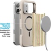 image:imageCasely iPhone 17 Pro Max Case  Citrus Stripes  Poolside Print  Align SoftTouch Flexible Bumper Case  Compatible with MagSafeSweet Stripes  Rainbow Pastel