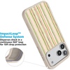 image:imageCasely iPhone 17 Pro Max Case  Citrus Stripes  Poolside Print  Align SoftTouch Flexible Bumper Case  Compatible with MagSafeSweet Stripes  Rainbow Pastel