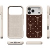 image:imageCasely iPhone 17 Pro Max Case  Citrus Stripes  Poolside Print  Align SoftTouch Flexible Bumper Case  Compatible with MagSafeTeddy Bows  Brown Polka Dot