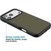 image:imageCasely iPhone 17 Pro Max Case  Citrus Stripes  Poolside Print  Align SoftTouch Flexible Bumper Case  Compatible with MagSafeThe Boyfriend Collection  Army Green
