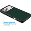 image:imageCasely iPhone 17 Pro Max Case  Citrus Stripes  Poolside Print  Align SoftTouch Flexible Bumper Case  Compatible with MagSafeThe Boyfriend Collection  Forest Green