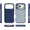 image:imageCasely iPhone 17 Pro Max Case  Citrus Stripes  Poolside Print  Align SoftTouch Flexible Bumper Case  Compatible with MagSafeThe Boyfriend Collection  Blue Mallard  Co