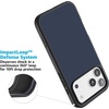 image:imageCasely iPhone 17 Pro Max Case  Citrus Stripes  Poolside Print  Align SoftTouch Flexible Bumper Case  Compatible with MagSafeThe Boyfriend Collection  Slate Blue