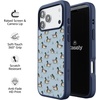 image:imageCasely iPhone 17 Pro Max Case  Citrus Stripes  Poolside Print  Align SoftTouch Flexible Bumper Case  Compatible with MagSafeThe Boyfriend Collection  Blue Mallard  Co