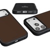 image:imageCasely iPhone 17 Pro Max Case  Citrus Stripes  Poolside Print  Align SoftTouch Flexible Bumper Case  Compatible with MagSafeThe Boyfriend Collection  Espresso Brown