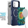 image:imageCasely iPhone 17 Pro Max Case  Citrus Stripes  Poolside Print  Align SoftTouch Flexible Bumper Case  Compatible with MagSafeVeneta Tapestry  Grateful Dead Tie Dye