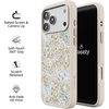 image:imageCasely iPhone 17 Pro Max Case  Citrus Stripes  Poolside Print  Align SoftTouch Flexible Bumper Case  Compatible with MagSafeWaddle Path  Duck Pond