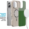 image:imageCasely iPhone 17 Pro Max Case  Clubhouse  Golden on the Green  Align SoftTouch Flexible Bumper Case  Compatible with MagSafeClubhouse  Fairway Stripes