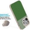 image:imageCasely iPhone 17 Pro Max Case  Clubhouse  Golden on the Green  Align SoftTouch Flexible Bumper Case  Compatible with MagSafeClubhouse  Fairway Stripes