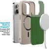 image:imageCasely iPhone 17 Pro Max Case  Clubhouse  Golden on the Green  Align SoftTouch Flexible Bumper Case  Compatible with MagSafeClubhouse  Fairway Stripes