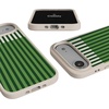 image:imageCasely iPhone 17 Pro Max Case  Clubhouse  Golden on the Green  Align SoftTouch Flexible Bumper Case  Compatible with MagSafeClubhouse  Fairway Stripes