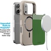 image:imageCasely iPhone 17 Pro Max Case  Clubhouse  Golden on the Green  Align SoftTouch Flexible Bumper Case  Compatible with MagSafeClubhouse  Fairway Stripes