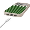 image:imageCasely iPhone 17 Pro Max Case  Clubhouse  Golden on the Green  Align SoftTouch Flexible Bumper Case  Compatible with MagSafeClubhouse  Fairway Stripes