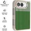 image:imageCasely iPhone 17 Pro Max Case  Clubhouse  Golden on the Green  Align SoftTouch Flexible Bumper Case  Compatible with MagSafeClubhouse  Fairway Stripes