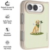 image:imageCasely iPhone 17 Pro Max Case  Clubhouse  Golden on the Green  Align SoftTouch Flexible Bumper Case  Compatible with MagSafeClubhouse  Golden on the Green