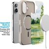 image:imageCasely iPhone 17 Pro Max Case  Clubhouse  Golden on the Green  Align SoftTouch Flexible Bumper Case  Compatible with MagSafeClubhouse  Tee Time