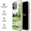 image:imageCasely iPhone 17 Pro Max Case  Clubhouse  Golden on the Green  Align SoftTouch Flexible Bumper Case  Compatible with MagSafeClubhouse  Tee Time