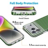 image:imageCasely iPhone 17 Pro Max Case  Clubhouse  The Caddie Print  Compatible with MagSafe  Classic Ultra Thin DesignClubhouse  Fairway Stripes
