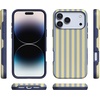 image:imageCasely iPhone 17 Pro Max Case  Coastline Stripes  Blue amp Yellow  Bold Protective Design  Compatible with MagSafe
