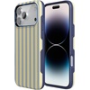 image:imageCasely iPhone 17 Pro Max Case  Coastline Stripes  Blue amp Yellow  Bold Protective Design  Compatible with MagSafe