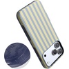 image:imageCasely iPhone 17 Pro Max Case  Coastline Stripes  Blue amp Yellow  Bold Protective Design  Compatible with MagSafe