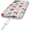 image:imageCasely iPhone 17 Pro Max Case  Marina Lines  Tiny Pinstripe  Compatible with MagSafe  Classic Ultra Thin DesignAmerican Girlie  Red White  Blue Bows