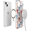 image:imageCasely iPhone 17 Pro Max Case  Marina Lines  Tiny Pinstripe  Compatible with MagSafe  Classic Ultra Thin DesignAmerican Girlie  Red White  Blue Bows