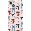 image:imageCasely iPhone 17 Pro Max Case  Marina Lines  Tiny Pinstripe  Compatible with MagSafe  Classic Ultra Thin DesignAmerican Girlie  Red White  Blue Bows