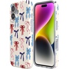 image:imageCasely iPhone 17 Pro Max Case  Marina Lines  Tiny Pinstripe  Compatible with MagSafe  Classic Ultra Thin DesignAmerican Girlie  Red White  Blue Bows