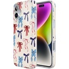 image:imageCasely iPhone 17 Pro Max Case  Marina Lines  Tiny Pinstripe  Compatible with MagSafe  Classic Ultra Thin DesignAmerican Girlie  Red White  Blue Bows