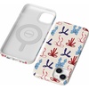 image:imageCasely iPhone 17 Pro Max Case  Marina Lines  Tiny Pinstripe  Compatible with MagSafe  Classic Ultra Thin DesignAmerican Girlie  Red White  Blue Bows