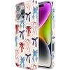 image:imageCasely iPhone 17 Pro Max Case  Marina Lines  Tiny Pinstripe  Compatible with MagSafe  Classic Ultra Thin DesignAmerican Girlie  Red White  Blue Bows