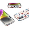 image:imageCasely iPhone 17 Pro Max Case  Marina Lines  Tiny Pinstripe  Compatible with MagSafe  Classic Ultra Thin DesignAmerican Girlie  Red White  Blue Bows