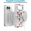 image:imageCasely iPhone 17 Pro Max Case  Marina Lines  Tiny Pinstripe  Compatible with MagSafe  Classic Ultra Thin DesignAmerican Girlie  Red White  Blue Bows