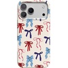 image:imageCasely iPhone 17 Pro Max Case  Marina Lines  Tiny Pinstripe  Compatible with MagSafe  Classic Ultra Thin DesignAmerican Girlie  Red White  Blue Bows