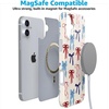 image:imageCasely iPhone 17 Pro Max Case  Marina Lines  Tiny Pinstripe  Compatible with MagSafe  Classic Ultra Thin DesignAmerican Girlie  Red White  Blue Bows