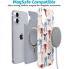 image:imageCasely iPhone 17 Pro Max Case  Marina Lines  Tiny Pinstripe  Compatible with MagSafe  Classic Ultra Thin DesignAmerican Girlie  Red White  Blue Bows