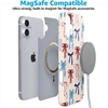 image:imageCasely iPhone 17 Pro Max Case  Marina Lines  Tiny Pinstripe  Compatible with MagSafe  Classic Ultra Thin DesignAmerican Girlie  Red White  Blue Bows