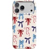 image:imageCasely iPhone 17 Pro Max Case  Marina Lines  Tiny Pinstripe  Compatible with MagSafe  Classic Ultra Thin DesignAmerican Girlie  Red White  Blue Bows