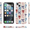 image:imageCasely iPhone 17 Pro Max Case  Marina Lines  Tiny Pinstripe  Compatible with MagSafe  Classic Ultra Thin DesignAmerican Girlie  Red White  Blue Bows
