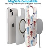 image:imageCasely iPhone 17 Pro Max Case  Marina Lines  Tiny Pinstripe  Compatible with MagSafe  Classic Ultra Thin DesignAmerican Girlie  Red White  Blue Bows
